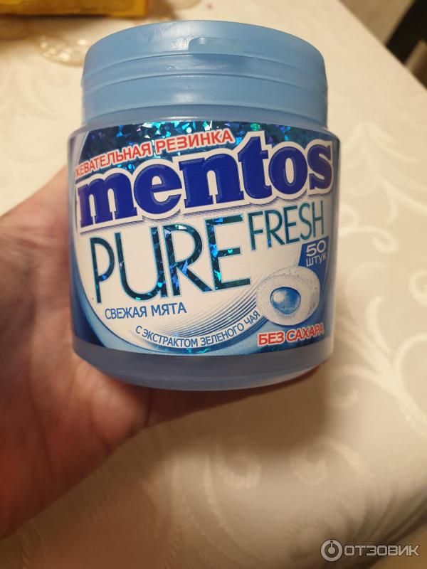 Жевательная резинка Mentos Pure Fresh фото