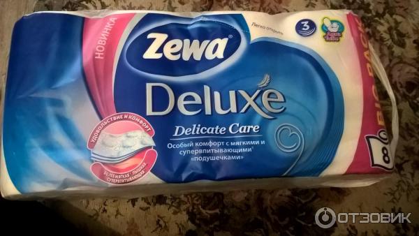 Туалетная бумага Zewa Deluxe фото