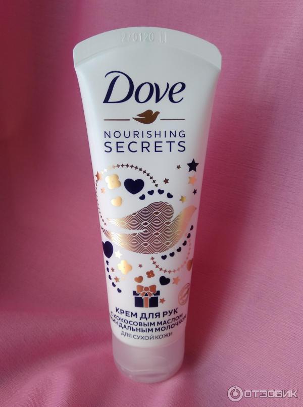 Крем для рук Dove Nourishing Secrets с кокосовым маслом и миндальным молочком фото