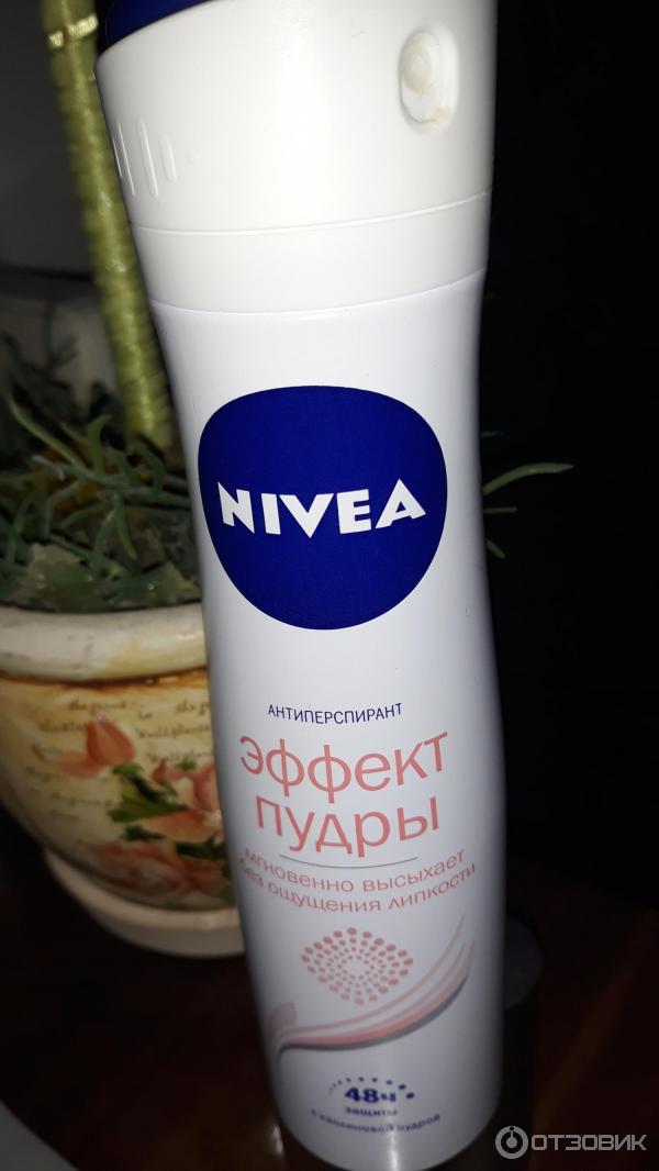 Дезодорант-антиперспирант Nivea Эффект пудры спрей фото