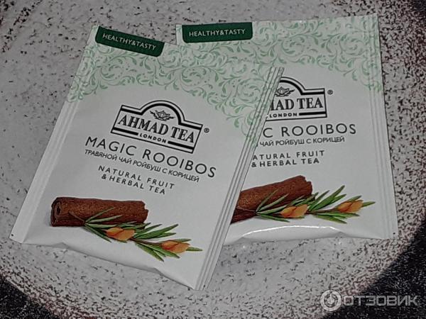 Травяной чай с корицей Ахмад Magic Rooibos фото