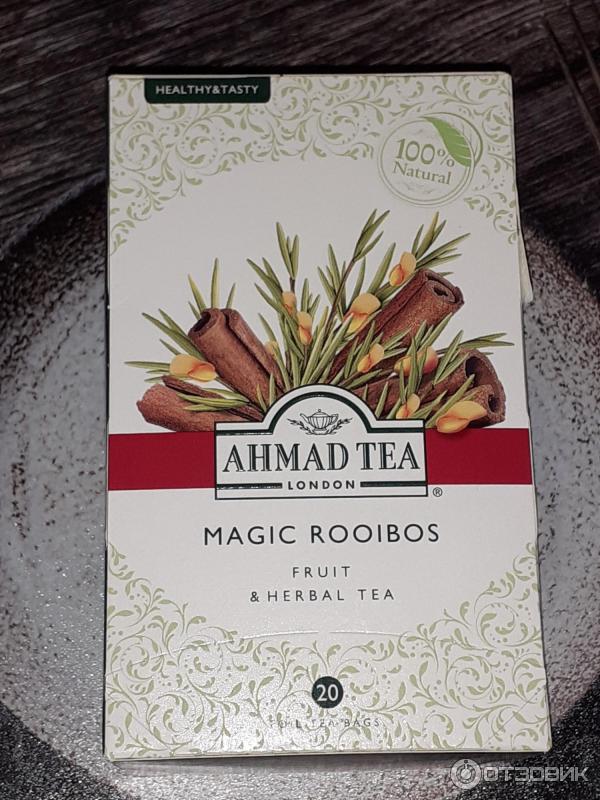 Травяной чай с корицей Ахмад Magic Rooibos фото