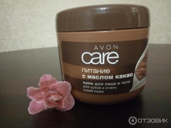 Крем для лица и тела Avon Care Питание с маслом какао фото