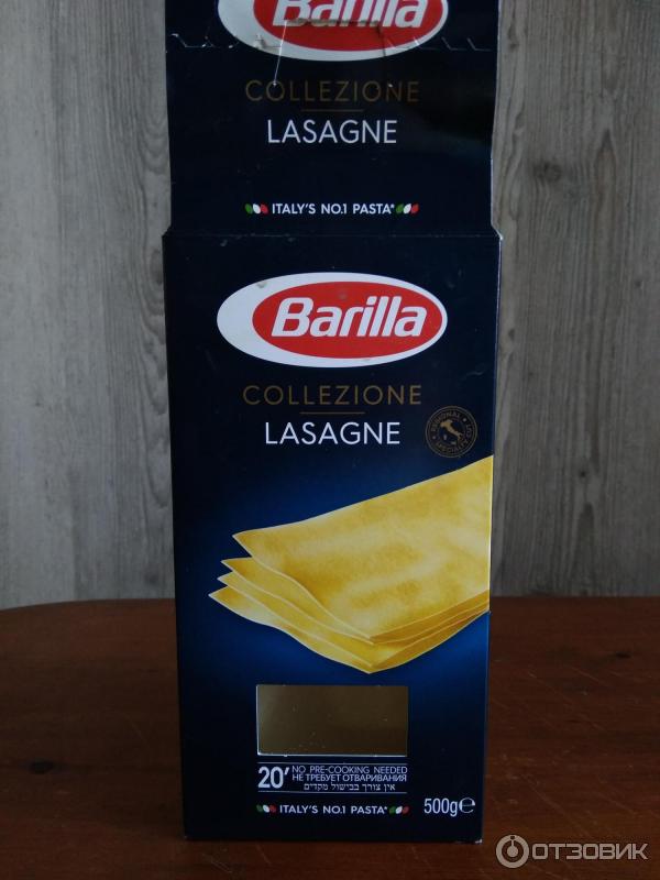 Листы для лазаньи Barilla Collezione Lasagne фото