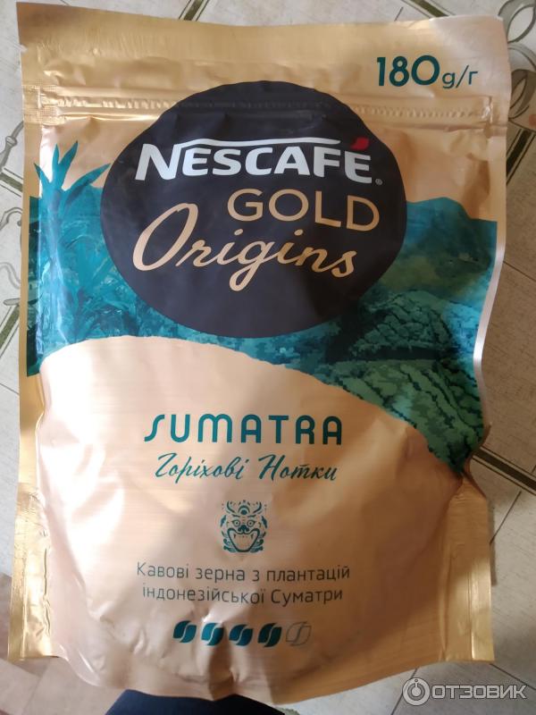 Кофе растворимый Nescafe gold Origins sumatra фото