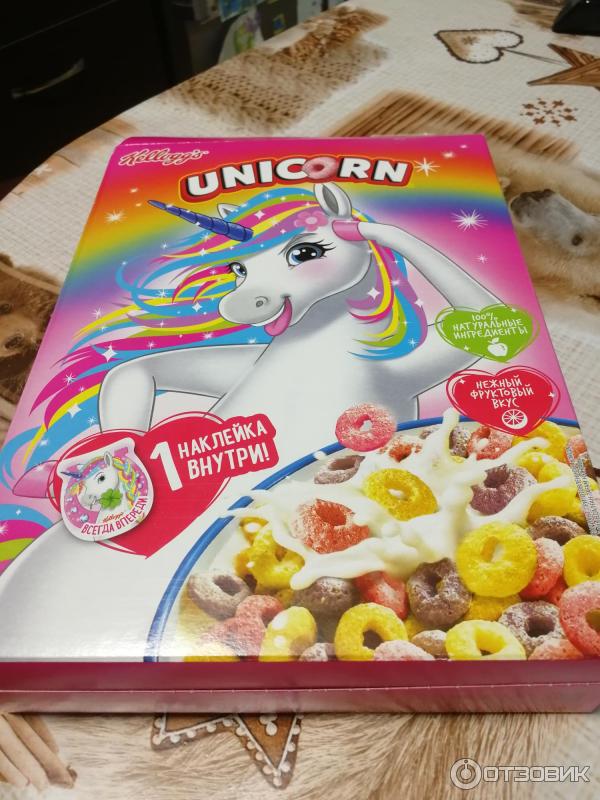 Готовые завтраки Kellogg’s Unicorn фото