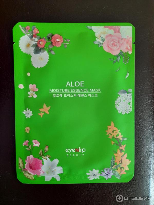 Тканевая маска EyeNlip Aloe Moisture Essence Mask фото