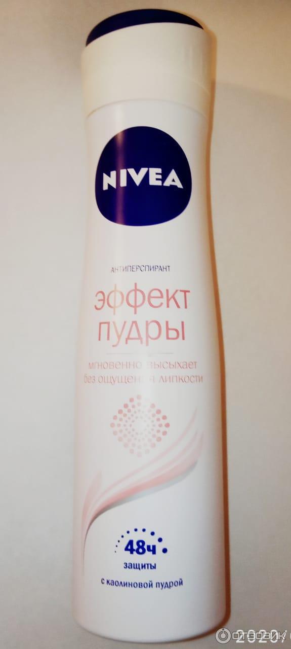 Дезодорант-антиперспирант Nivea Эффект пудры спрей фото