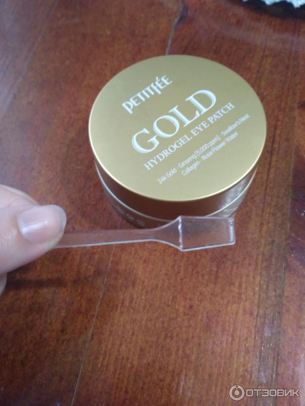 Гидрогелевые патчи Petitfee Gold Hydrogel Eye Patch фото