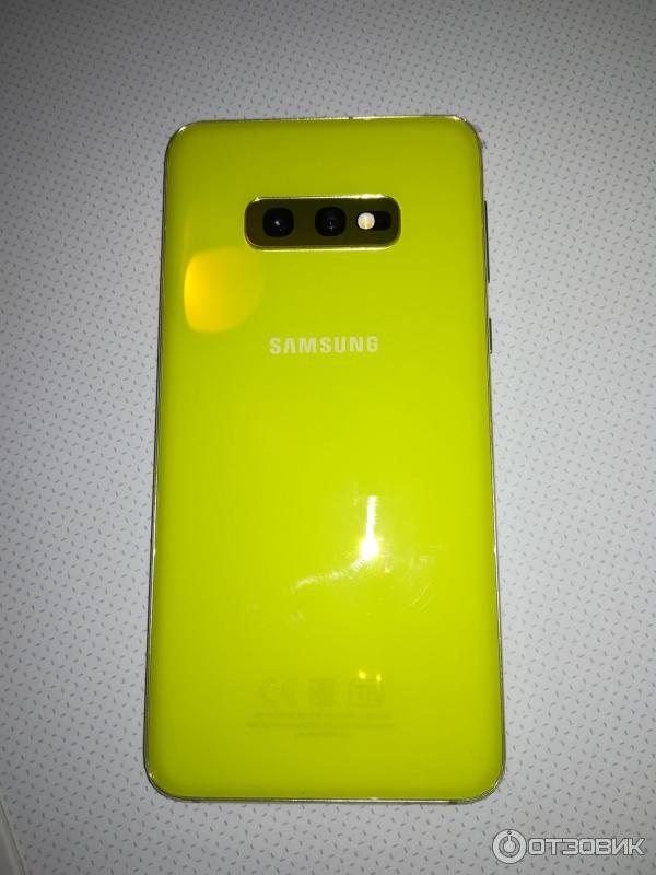 Samsung s24 желтый фото Отзыв о Смартфон Samsung Galaxy S10e Мой солнечный телефончик