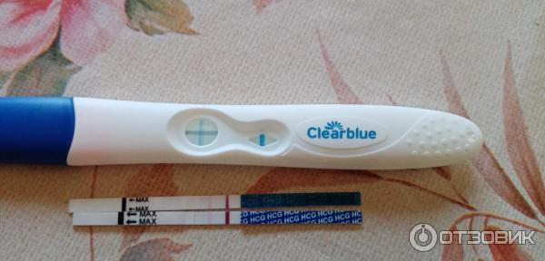 Цифровой тест на беременность Clearblue продается в аптеках