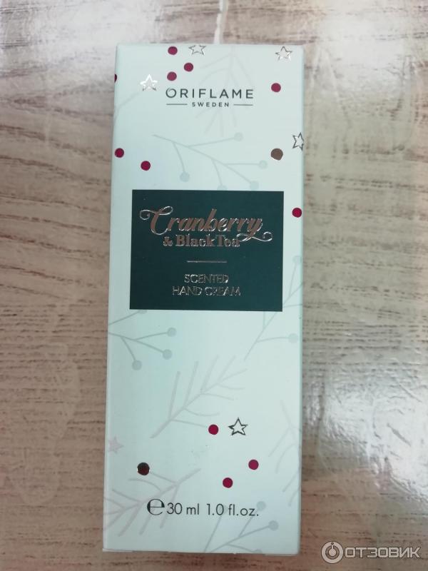 Крем для рук Oriflame Cranberry&BlackTea фото