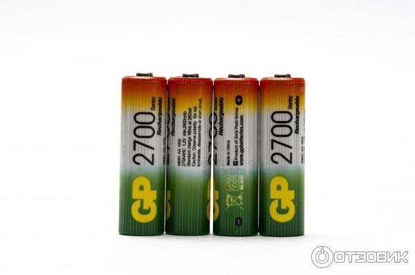 Аккумуляторные батареи AA GP 2700 mAh фото