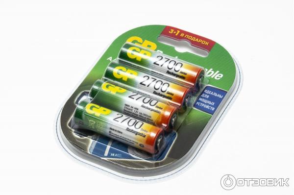 Аккумуляторные батареи AA GP 2700 mAh фото