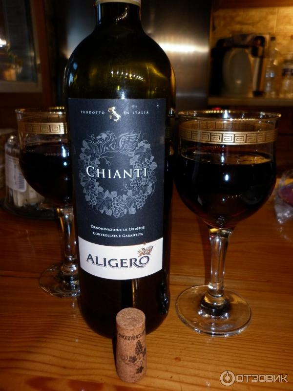 Вино красное сухое Chianti Aligero фото