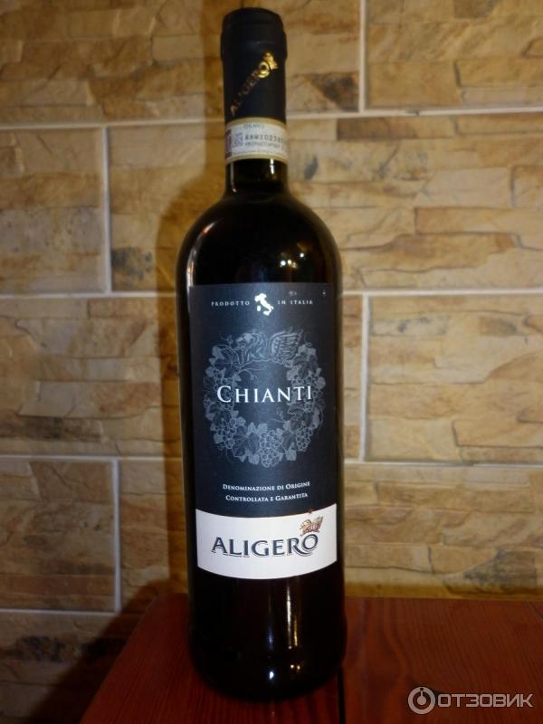 Вино красное сухое Chianti Aligero фото