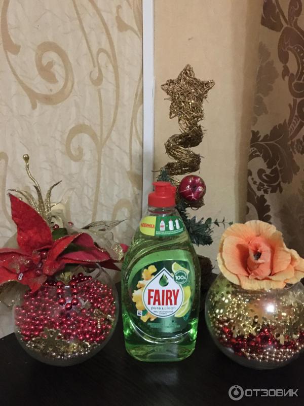 Средство для мытья посуды Fairy Pure&clean фото