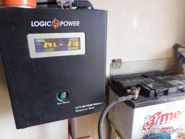 UPS для котла с правильной синусоидой LogicPower фото