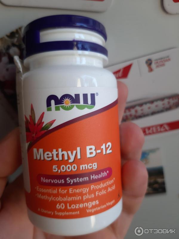 Витамины Now Foods Methyl B-12 фото