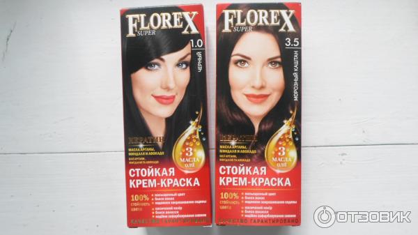 Крем-краска для волос Florex super фото