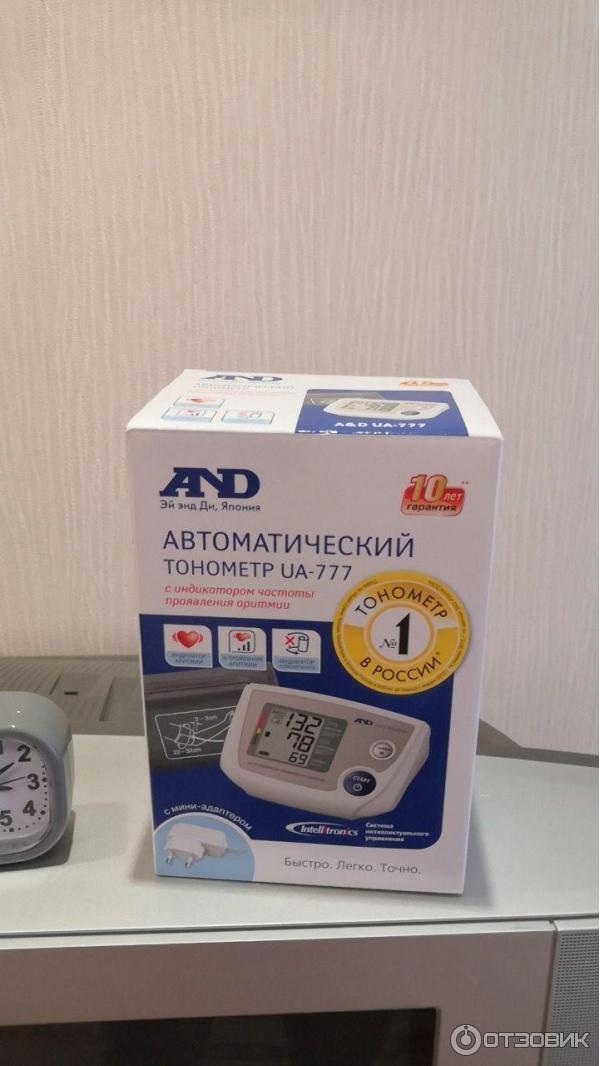 Тонометр автоматический A&D Medical UA-777 фото