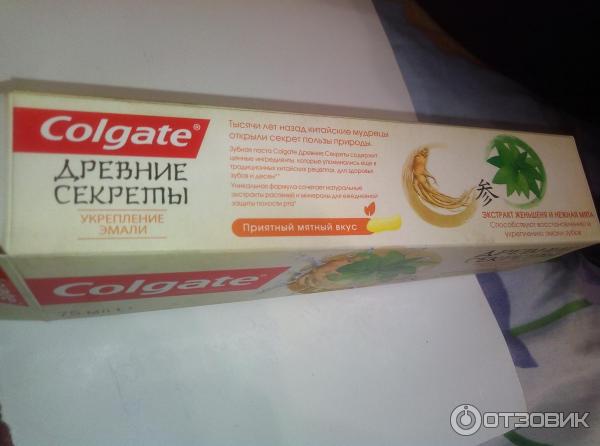 Зубная паста Colgate Древние секреты Укрепление эмали фото