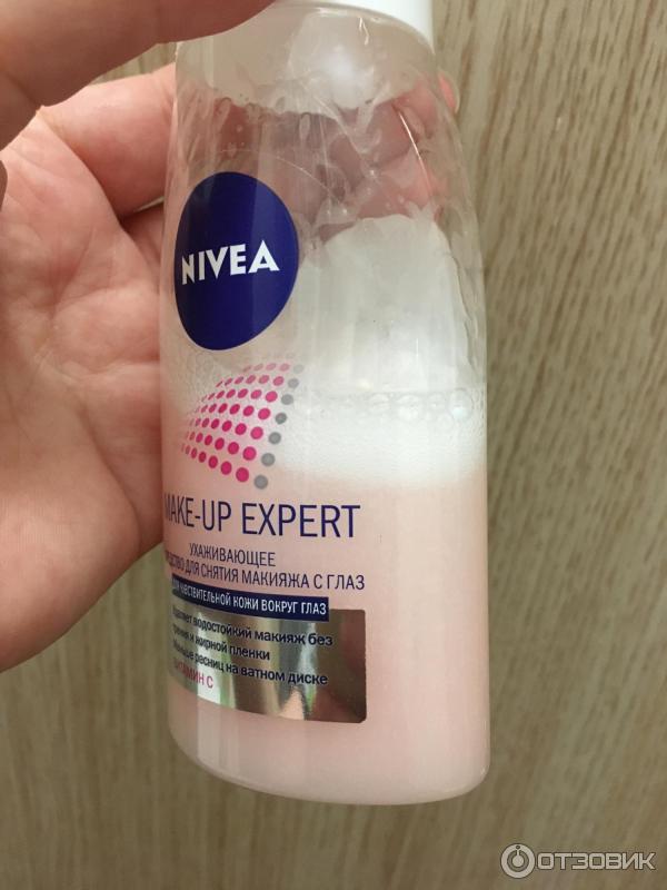 Ухаживающее средство для снятия макияжа с глаз Nivea фото