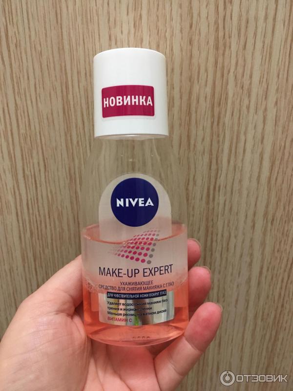 Ухаживающее средство для снятия макияжа с глаз Nivea фото