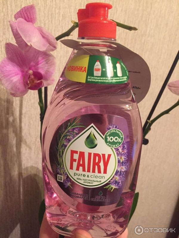 Средство для мытья посуды Fairy Pure&clean фото