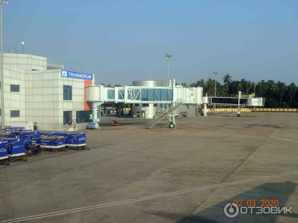 Международный аэропорт Trivandrum International airport (Индия, Керала)