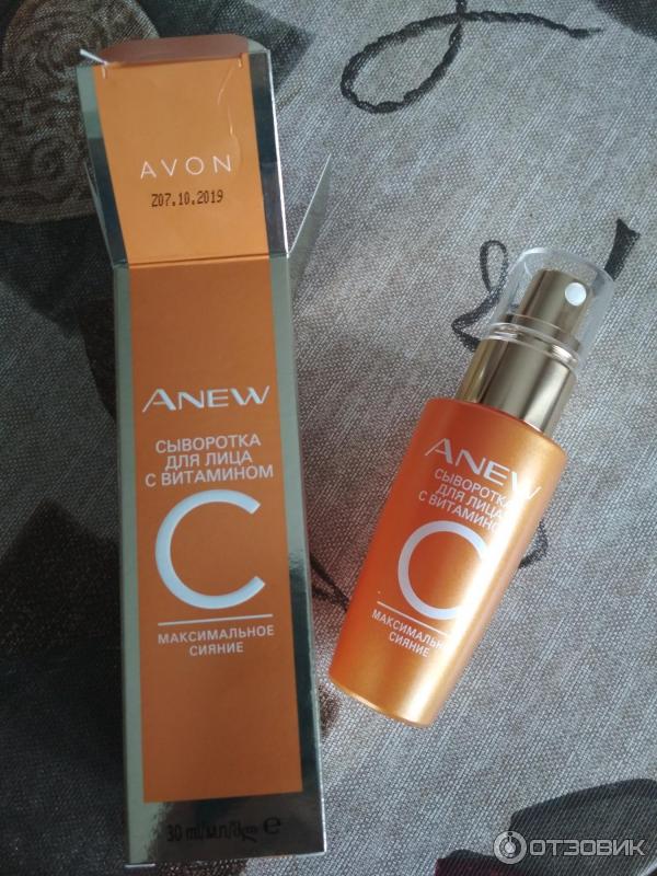 Сыворотка с витамином C Avon Anew Максимальное сияние фото