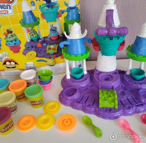 Набор пластилина Play Doh Замок мороженого фото