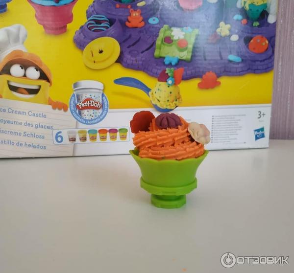 Набор пластилина Play Doh Замок мороженого фото