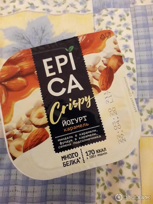 Epica crispy йогурт карамель фото