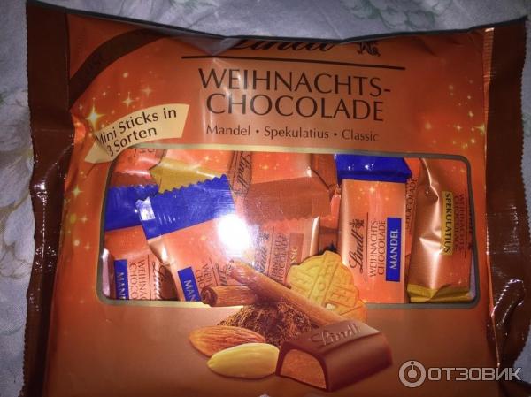 Конфеты Lindt Weihnachts Chocolade фото