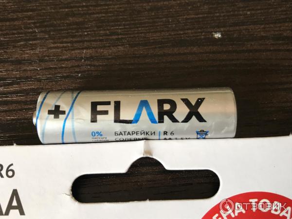 Батарейки солевые FLARX AA 1.5 V фото