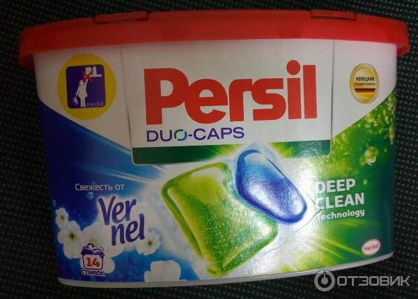 Средство для стирки концентрированное Persil Duo-Caps Свежесть от Vernel фото