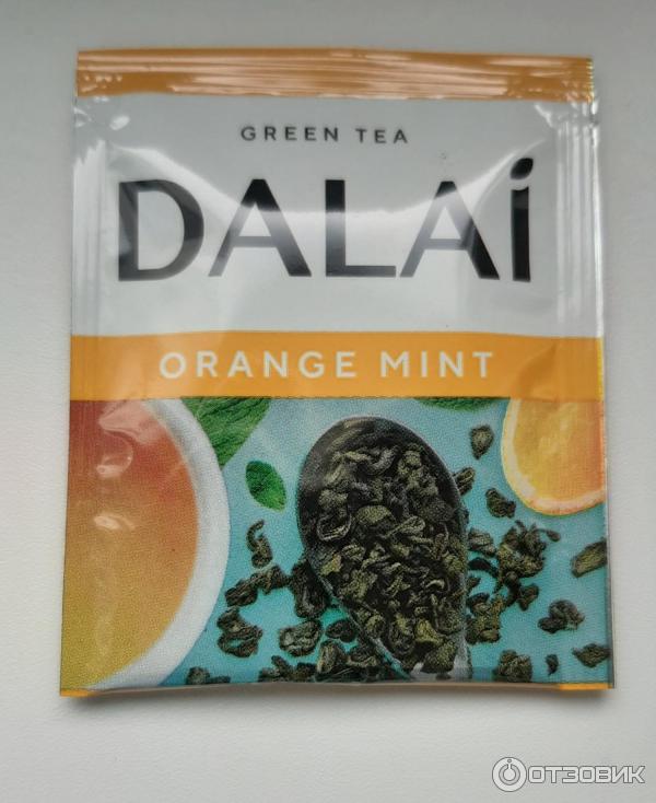 Чай зеленый Dalai Orange Mint фото