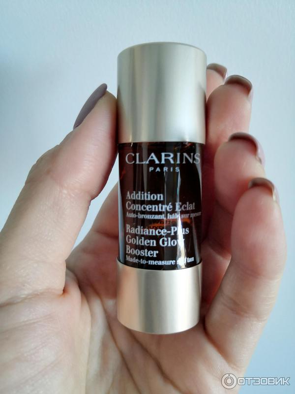 Концентрат с эффектом искусственного загара Clarins Radiance-Plus Golden Glow Booster