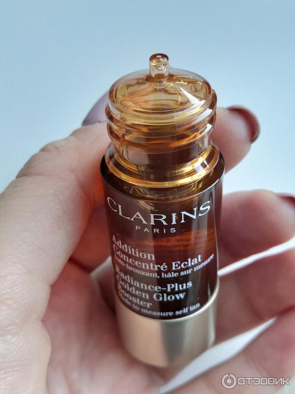 Концентрат с эффектом искусственного загара Clarins Radiance-Plus Golden Glow Booster