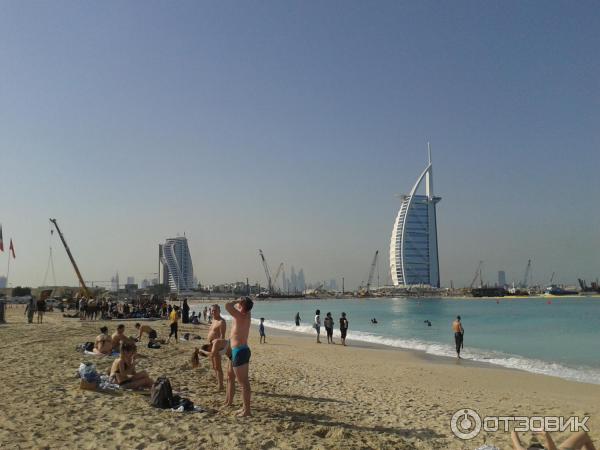 Пляж Jumeirah Open Beach (ОАЭ, Дубай) фото