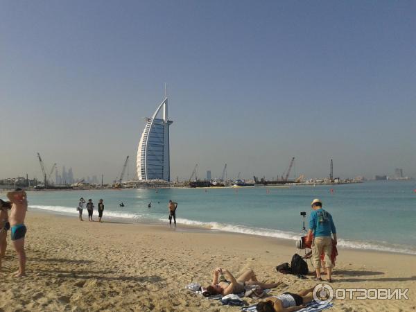 Пляж Jumeirah Open Beach (ОАЭ, Дубай) фото