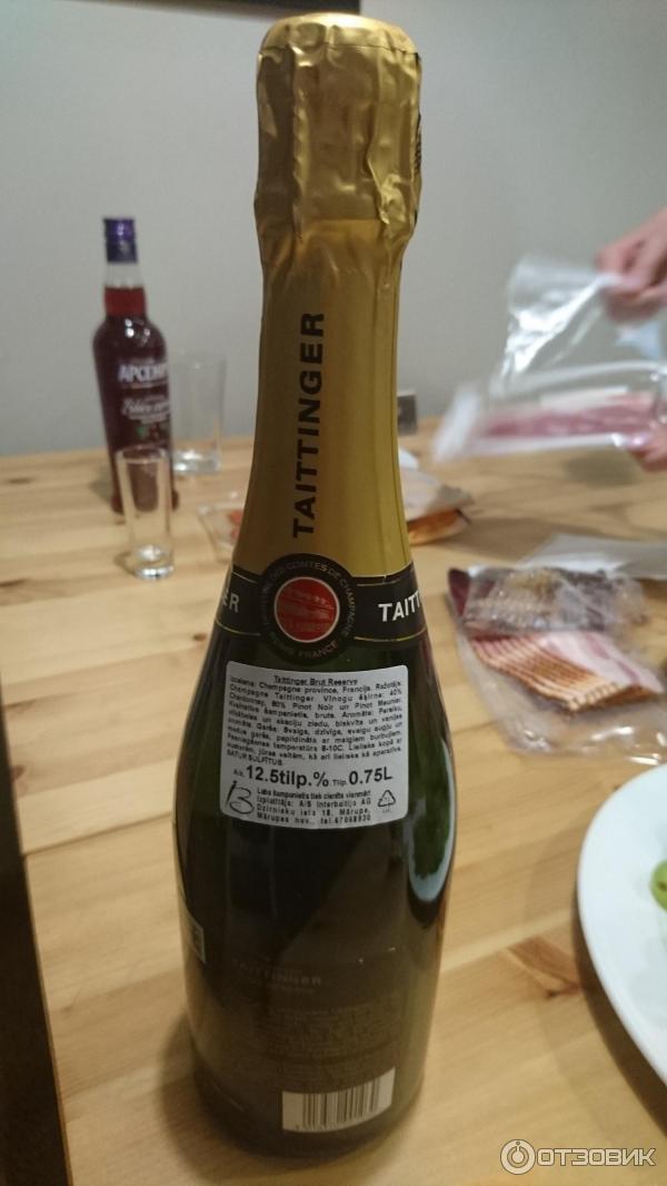 Шампанское Taittinger Brut Reserve фото