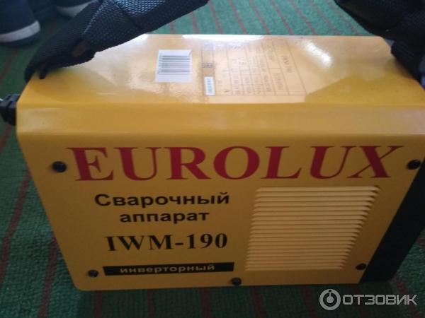 Сварочный аппарат инверторного типа IWM EUROLUX-190 фото