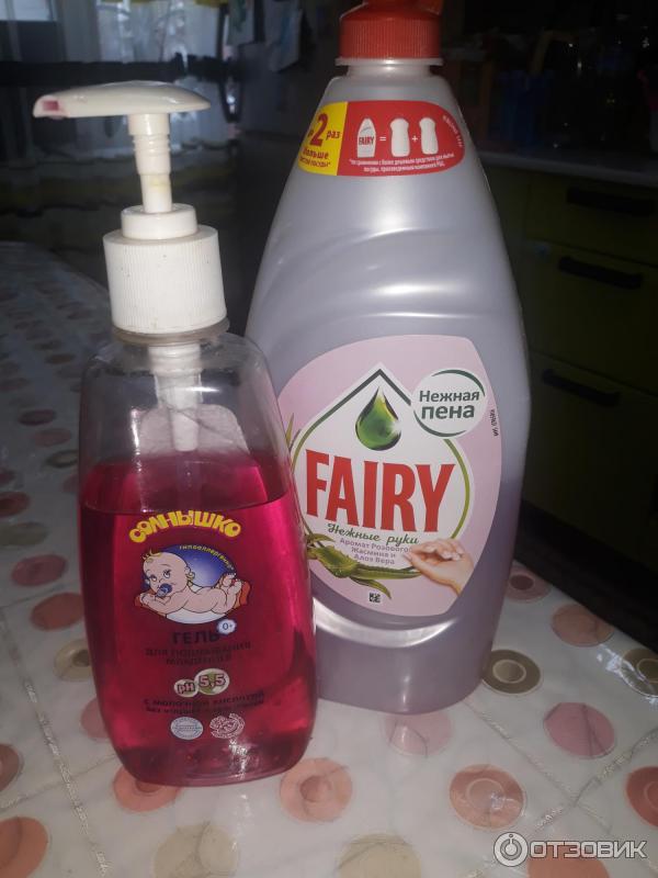 Средство для мытья посуды Fairy Pure&clean фото