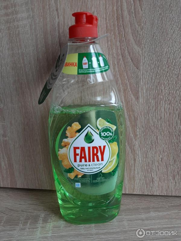 Средство для мытья посуды Fairy Pure&clean фото