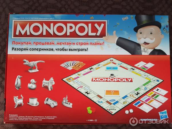 Настольная игра Hasbro Монополия фото