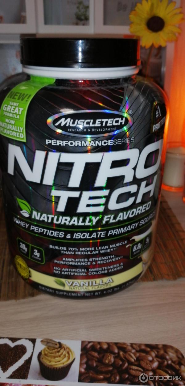 Изолят протеина MuscleTech Nitro Tech фото