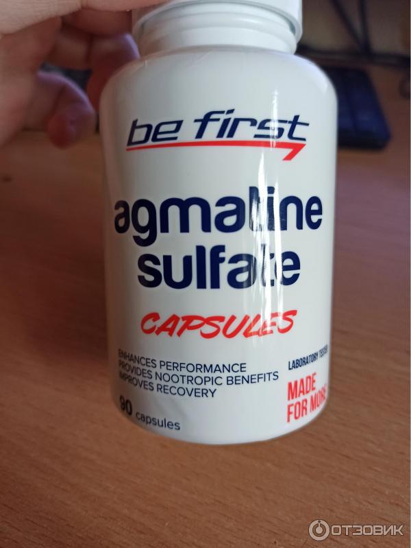 БАД Be First Agmatine Sulfate фото