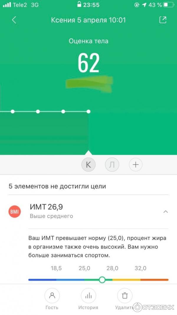 Весы напольные Xiaomi Mi Body Composition Scale 2 фото